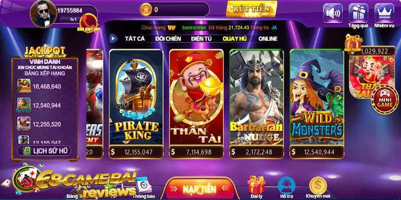 K8vn tặng thưởng 100% cho người chơi tham gia các trò chơi máy đánh bạc - K8vn