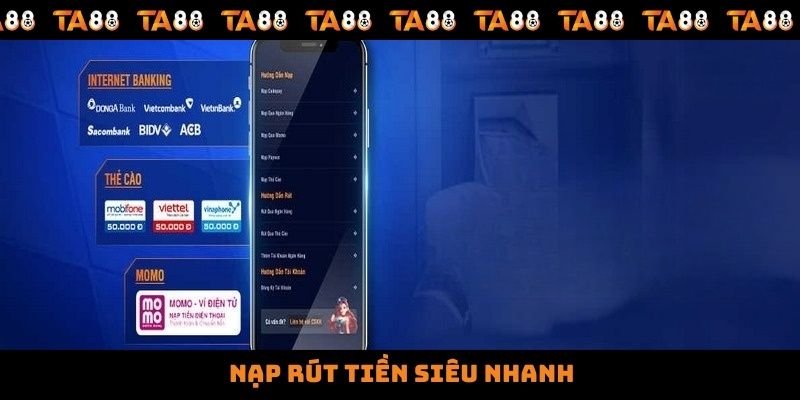 Các bước nạp tiền và đổi điểm cá cược tại Công ty Va88 Gaming - Va88